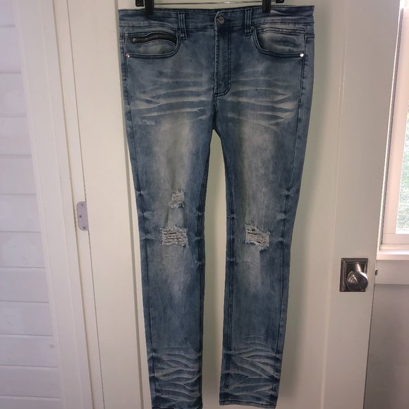 Rockstar Original ultra slim jeans RSM-200 Kenny sz 36 NWOT